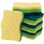 Dishes Sponge 5 Packages Dish Scrubber For Household
