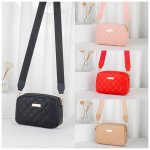 1PC Trendy Diamond Grid Shoulder Bag Small Crossbody Bag Camera Bag Phone Bag