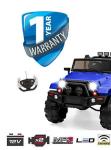 Kids Electric Ride On Car Jeep M - Blue