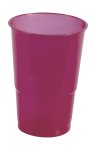 Pp 340ML Tumbler Clear 500 Clear Yellow Red Purple Pnk Orange Green Blue Black