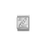 Composable Big Link Silver Letter Z