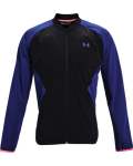 Men's Ua Stretch Woven Bomber Jacket - BLACK-001 XL
