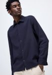 Regular Fit Shirt - Navy Blue