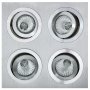 D77 Cnc Tilt Square D/light 175MM Aluminium
