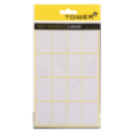 White Rectangle Self-adhesive Labels 25 X 38MM 320 Piece