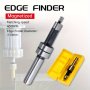 High-Precision 10mm HSS Edge Finder For Milling Machines - Titanium Coated Quick Work Measuring Tool With 4mm Probe