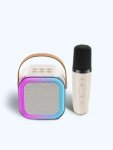 Multi-colour Rgb Light Karaoke Speaker And MIC System