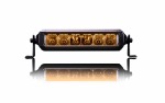 6 Single Row Viper Amber LED Light Bar