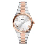 Fossil Scarlette Analog Silver Dial Women's Watch ES5261