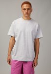Relaxed Fit Basic T-Shirt - Grey Marle