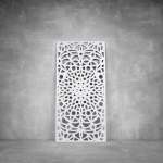 Laser Cut Screen - Design 102 - 2000 X 1000 X 20 Matt White Outdoor