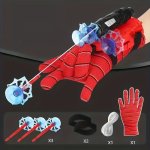Soft Bullet Fun Wristband Launcher - Role-playing Educational Toy For Kids - Sticky Wall Accessories Christmas Halloween Gift