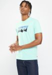 Levi's 2 Color Batwing Tee - Blue Tint