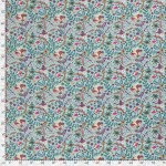 Visse Poplin Print Petrol 19676-024