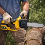Cordless Telescopic Chainsaw 13 Inch Bar Tool-free Tension