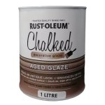 Rustoleum Chalked Decorative Paint Aged Glazed 1L