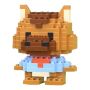 130 Piece - Pony Building Blocks Animal Figure For Ages 6+ - Brown