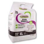 Premium Adult Unisex Diapers 10 Pack - Extra Large Waist 50-65 Fit 127X165CM