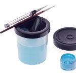 Sina Make-up & Nail Brush Cup Cleaner Empty