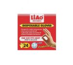 24PCS Disposable White Gloves