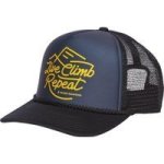 Black Diamond Flat Bill Trucker Hat Carbon sulphur