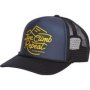 Black Diamond Flat Bill Trucker Hat Carbon/sulphur