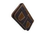 EBOX 80PCS Cd Wallet Denim & Brown
