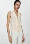 Blouse Cute - Light Beige