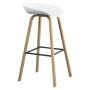 Modern Armless Bar Stool