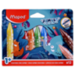 MAPEX Maped Wax Jungle Fever Crayons 12-PACK