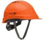 Safety Hard Helmet - Orange Trekking Half Face Helmet Orange