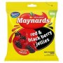 Maynards Red & Black Berry Jelly Babies 100G