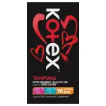 Kotex Tampons 16'S - Regular