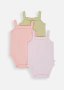 Pointelle Organic Cotton Bodyvests 3 Pack