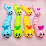 Clockwork Crawling Toys Can Run Small Animals Can Wind Up Caterpillars Can Twist Their Bodies And They Come In A Variety Of Brig