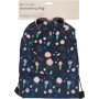 Clicks Drawstring Bag Flower