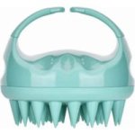 Shampoo Brush Hair Scalp Massager - Silicone Wet Dry Hair Shampoo Brush - Green