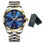 Golden Perfect Emarald Green Luxury Men's Watch - Gift Watches