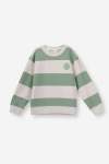 BOYS Branded Sweat Top - 10 Green
