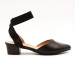 Butterfly Feet Sling 3 Ladies Sandal Black
