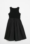 PoP Candy Combo Fit & Flare Dress - Black