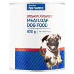 No Name Steak Flavoured Meatloaf Dog Food 820G