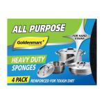 4PK Heavy Duty Sponges Glitter