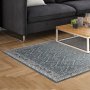 Silkwhisper Printed Carpet Navy Horizon - 200X300CM