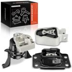 A-premium 3PCS Engine Motor Mount Transmission Mount And Torque Strut Mount Set Compatible With Ford Edge 2015-2024 2.0L Automat