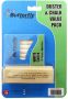 MINI Blackboard Duster & 6 White Chalk