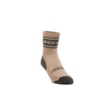 Men's "wys" Short Outdoor Cotton Sock - Khaki & Charcoal