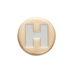 Goldair Gold Letter H Jibbitz - Multi Osfa