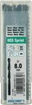ALPEN Hss Sprint Drill Bit 9.3mm Bulk Ind.pack