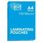 Blue Box A4 Laminating Pouches 150MICRON 100’S – B1-0004-00
